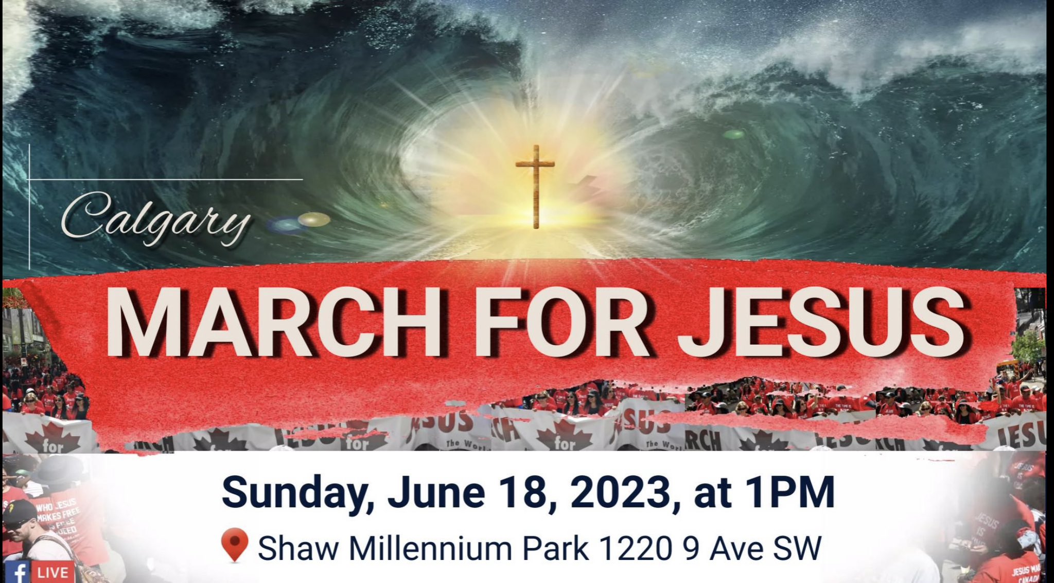 Artur Pawlowski on Twitter "March for Jesus 2023!!! Calgary, Alberta