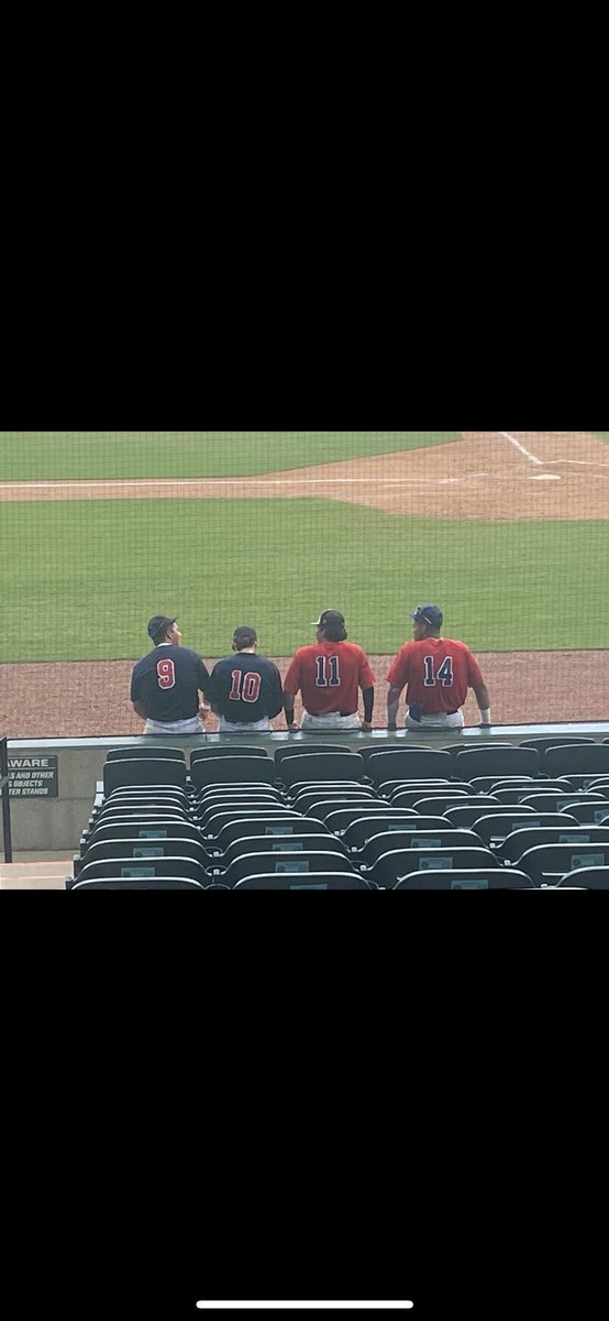 Had a fantastic time at the GHBCA All star game with my guys <a href="/TSchu09/">Tyler Schumann</a> <a href="/ArroyosLane/">Lane Arroyos</a> @ethanhughes 
Got unlucky with weather but it was a blast