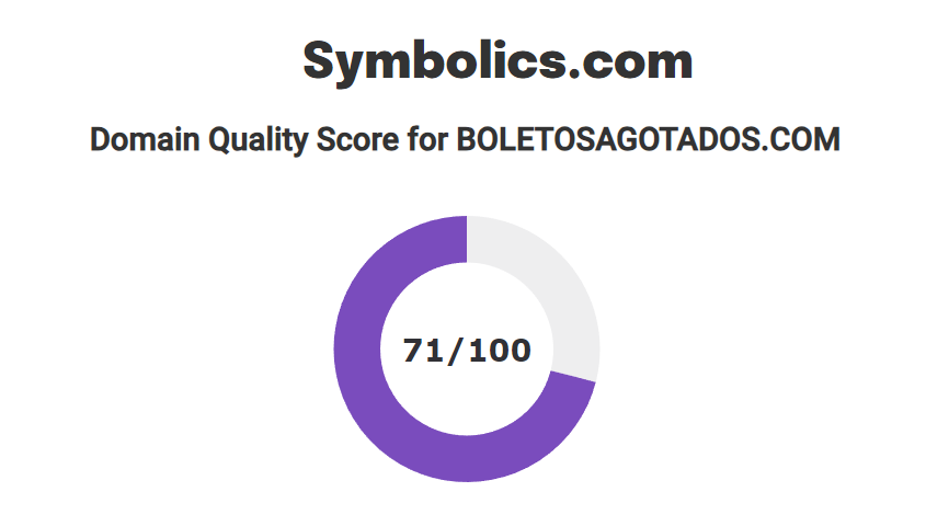 amplehype's tweet photo. You can rate non-English language #domains with https://t.co/ELbC8h7eIU.

https://t.co/EUNpP143Gy

@firstdomain score: 71/100

Excerpt from notes:
https://t.co/EUNpP143Gy, with its .com extension, is a suitable domain for a company involved in ticketing services, specifically catering to sold-out events. The name is a combination of two words, "boletos" (tickets) and "agotados" (sold out) making it clear and straightforward for those who understand Spanish.