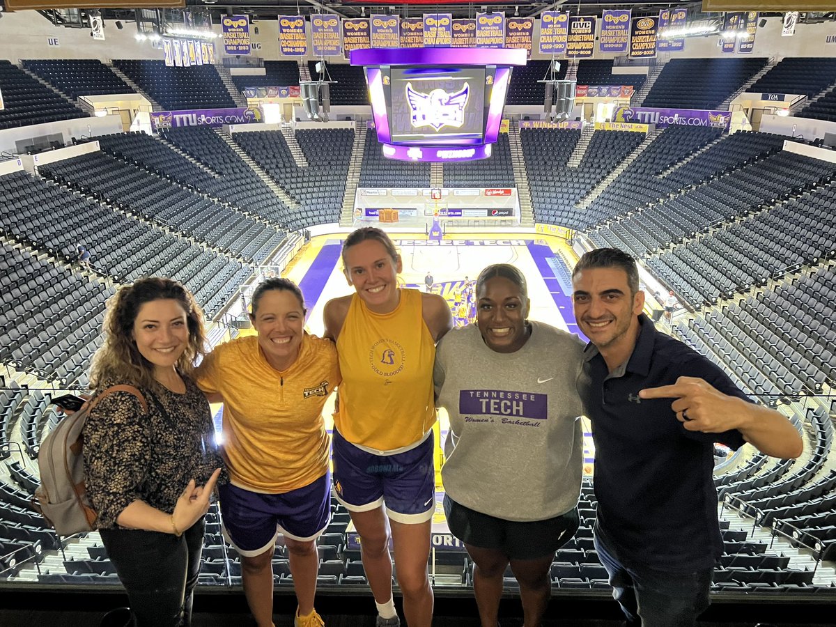 bwalk7's tweet photo. What a great day with Tony and Vanda visiting in Sparta and Cookeville.  So many great conversations and I love hearing their vision for tC!  They took us to the Nile River and Pyramids, we took them to TTU, Sparta and Fall Creek Falls…good trade! https://t.co/32xC1sQOfd