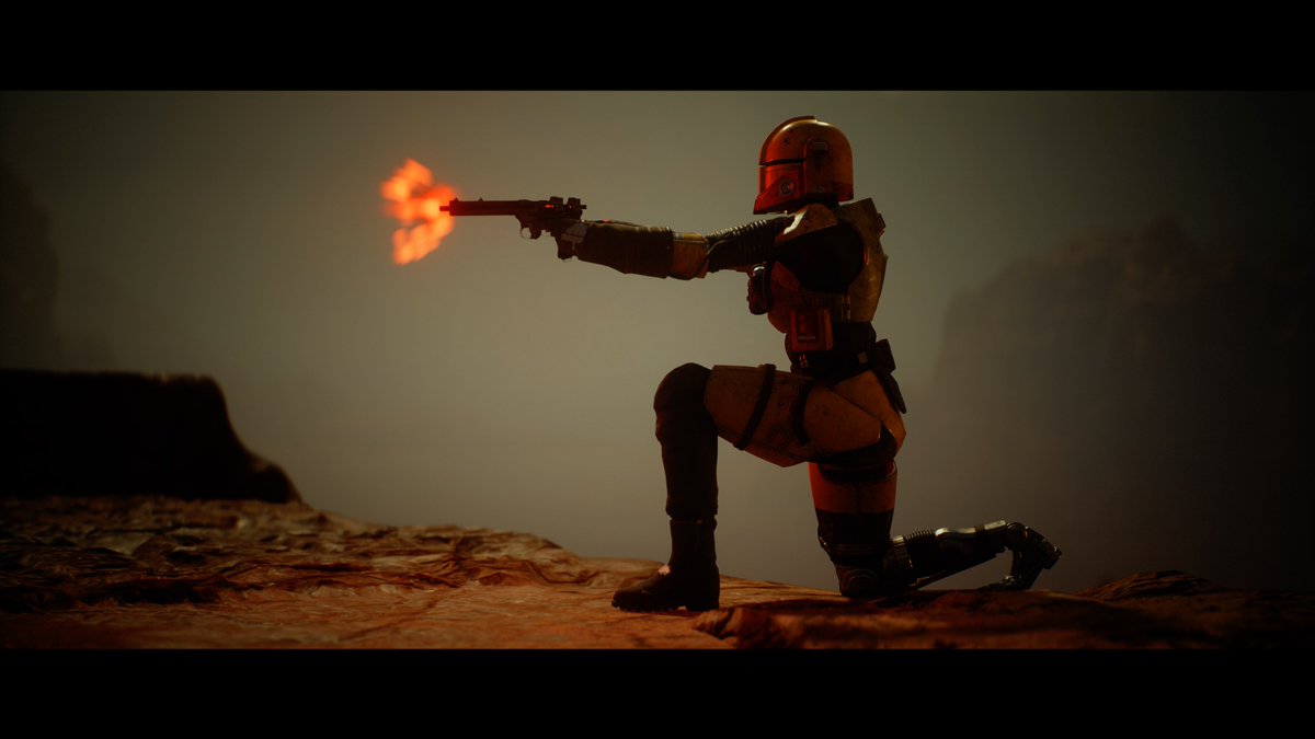 posts_ghost's tweet image. Bounty Hunters. #VirtualPhotography #JediSurvivor