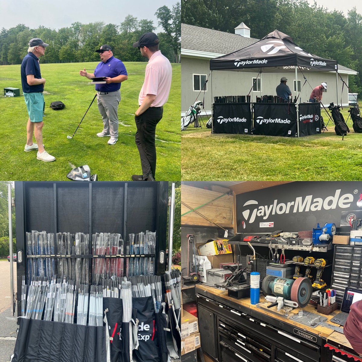 An excellent afternoon for the Charter Oak members, thanks to the @TaylorMadeGolf fitting team. #charteroakcc #taylormadegolf #clubfitting #teamtaylormade
