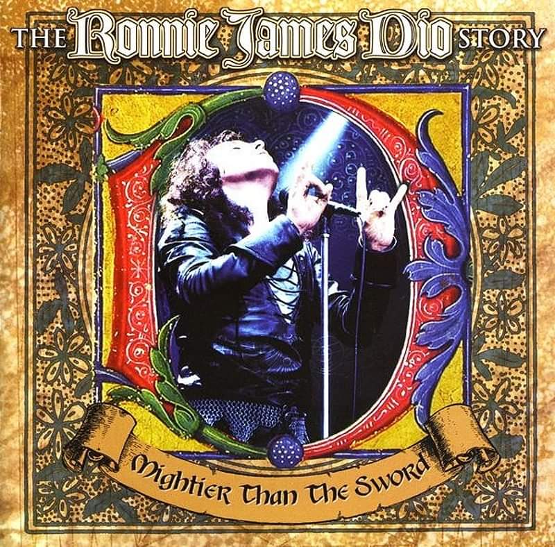 'Mightier Than The Sword: The Ronnie James Dio Story' is the compilation album (2-CD) by RONNIE JAMES DIO. It was released on June 6, 2011. #dio #RonnieJamesDio