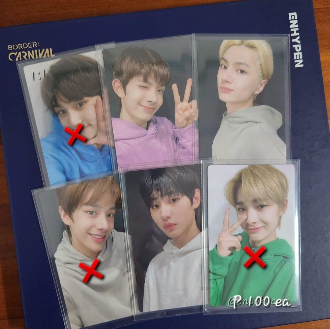 wts lfb ph enhypen 

✧ Enhypen assorted pc &amp; albums

✧ onhand
✧ mint condi pcs
✧ album ( x sensitive )
✧ gcash | direct jnt / sco
#bns #ENHYPEN