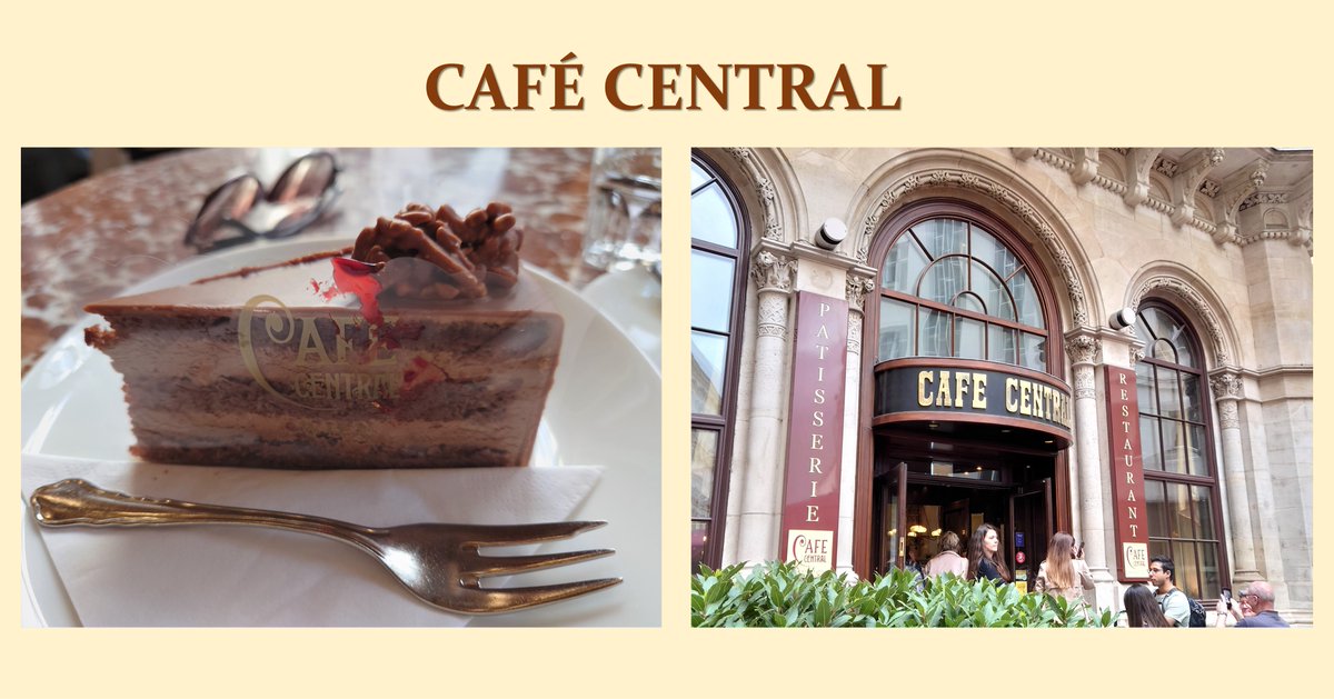 Vienna is not only about Sachertorte. You can enjoy delicious cakes in many wonderful cafes!🍰Ideal for sweet tooth. 😍
#vienna #wien #cafe #austria #cafecentral