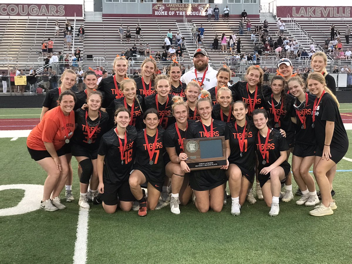 Farmington Girls Lacrosse finishes the 2023 season as Section 1A runner-up! Proud of this group! #WeAre192