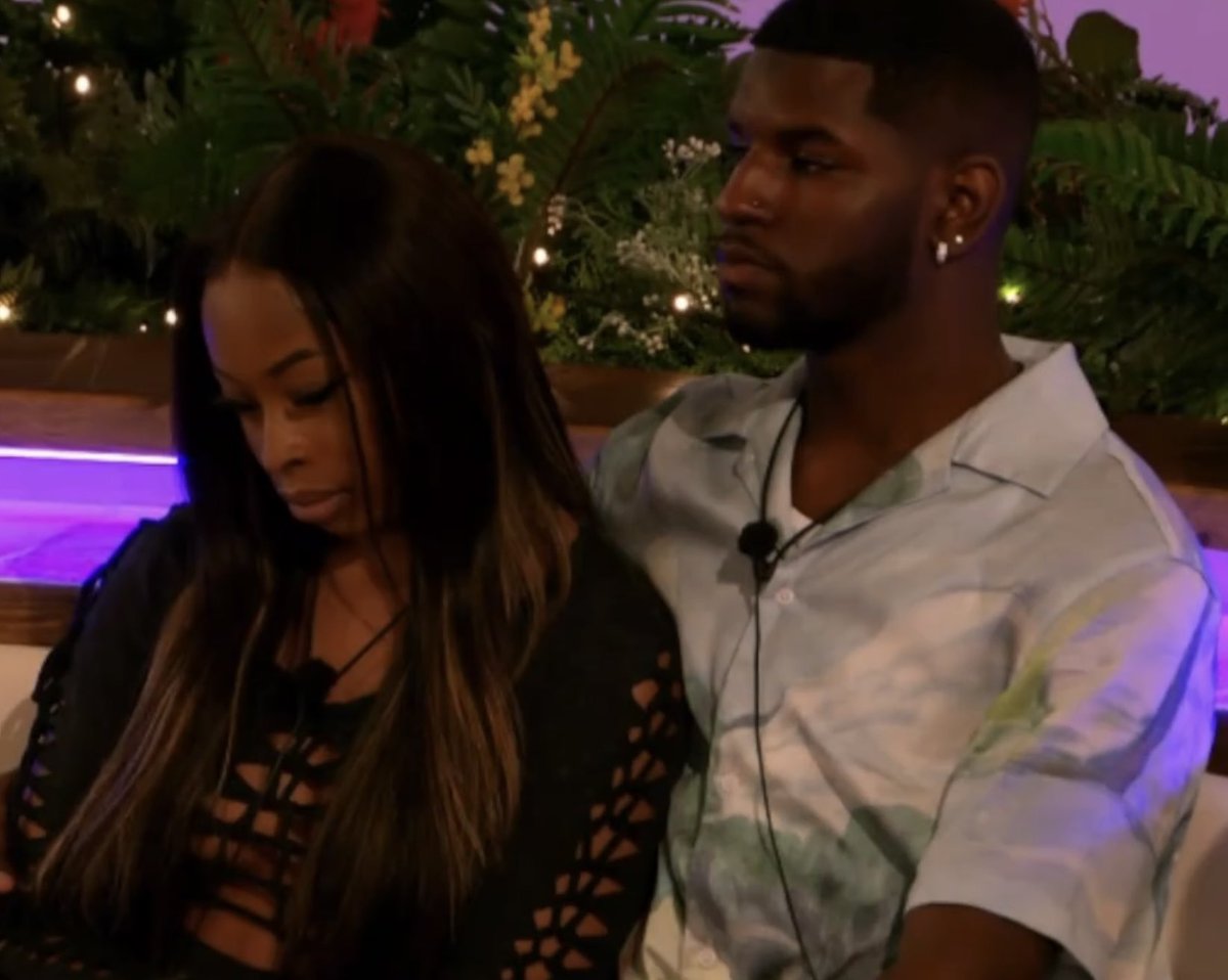 not 1 or 2 BUT THREE and it’s only day 2! CATHERINE CMON👏🏾👏🏾👏🏾 #LoveIsland  #talkswithash