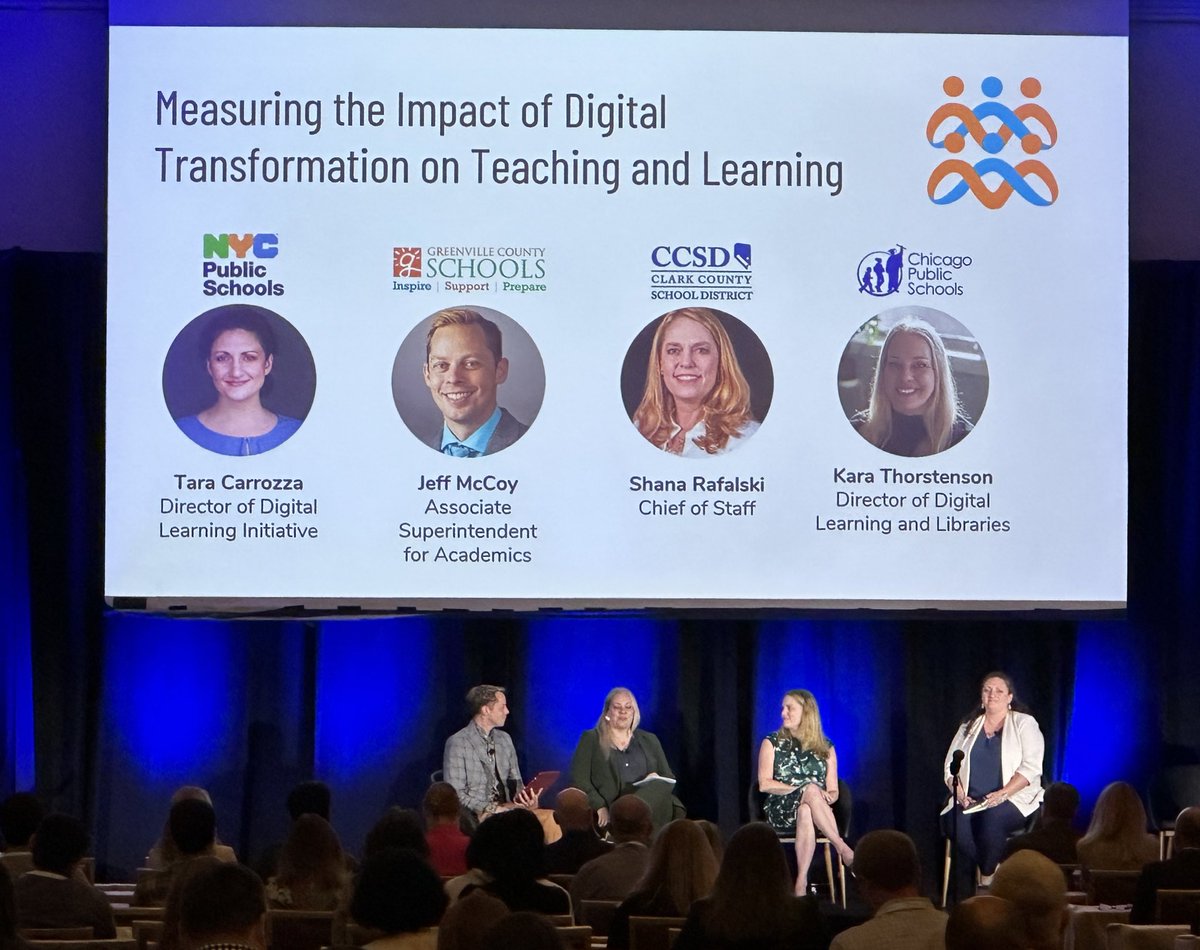 PreisigJessica's tweet image. Quality discussion about the importance of monitoring fidelity and conducting program evaluation with leaders from large districts across the country. #LearningImpact23