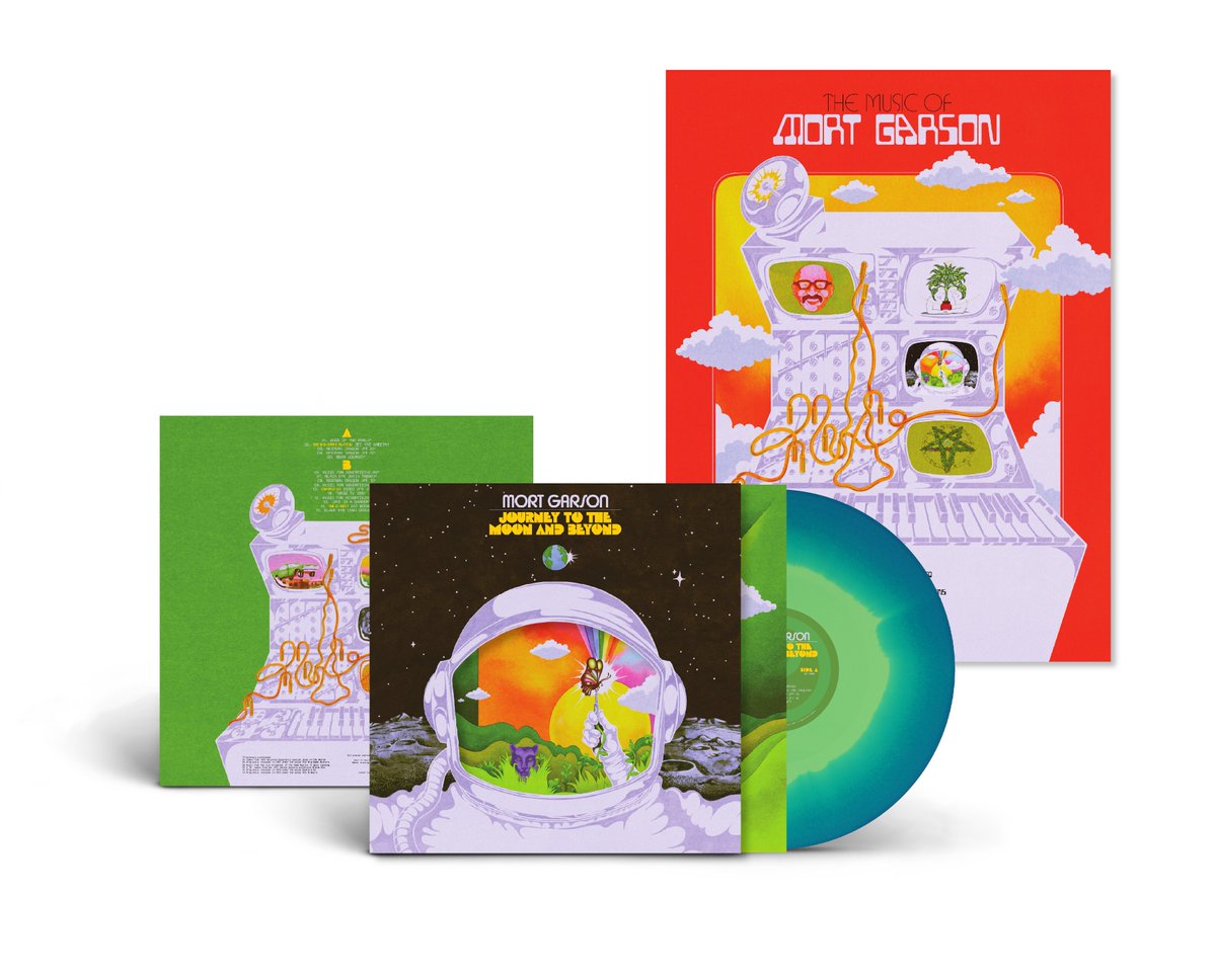 Out on July 21, 2023 Journey to the Moon and Beyond is a colorful synthetic dream world consisting of a collection of largely unreleased and unheard material from Mort Garson’s Patch Cord Productions archives. design by @robertbeattyart

lnk.to/JourneytotheMo…