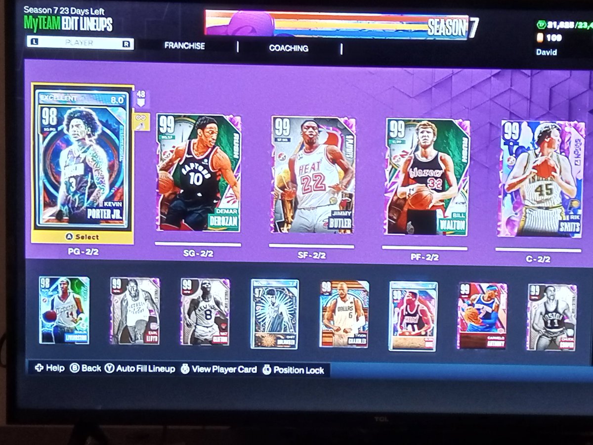 ViperG200817's tweet photo. @NBA2K_MyTEAM Suggestions? https://t.co/ik7Ibatcy9