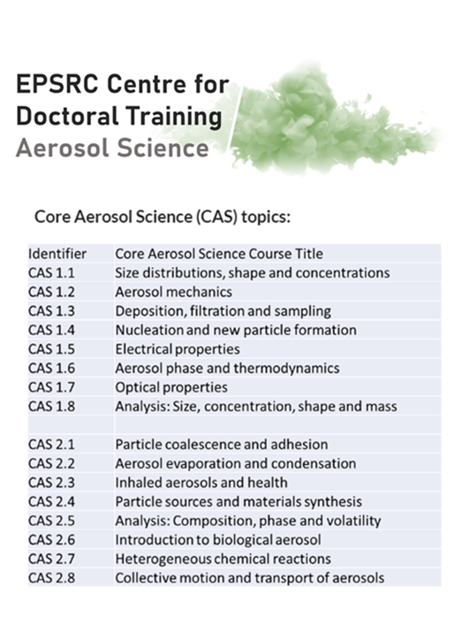 AmericanAerosol's tweet image. #AAAR is supporting access to a new resource! The EPSRC Center for Doctoral Training in Aerosol Science has developed a web platform for #aerosol training. Students can register on the AAAR website under resources: bit.ly/3MQH3gJ