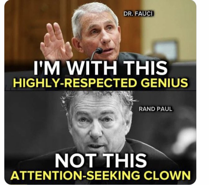 This little prick has such a hard on for Dr Fauci.  tRump purposely ignored Covid from day one because he didn’t want to upset the stock markets or the economy and as a result 600,000 died on his watch.  Using Fauci as a scapegoat is ridiculous and it won’t change history