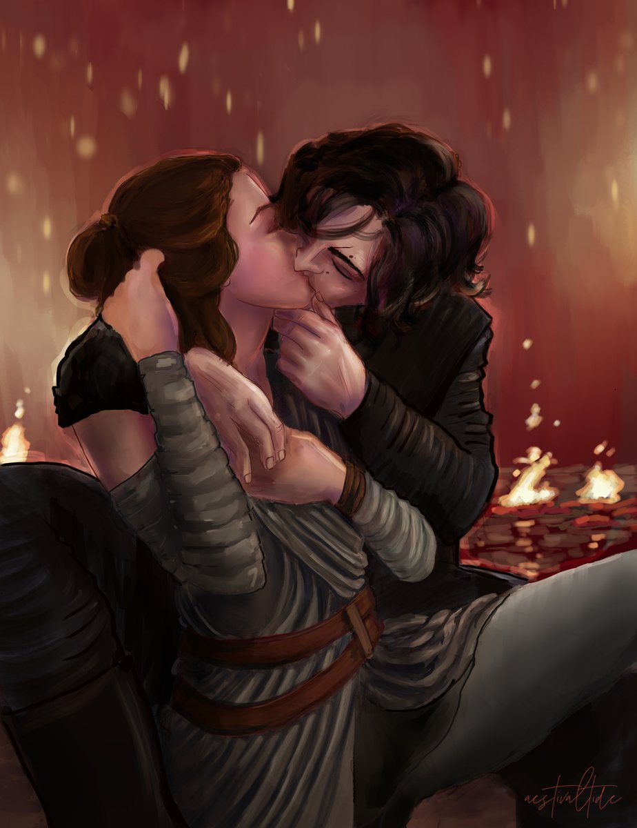 aestivaltide's tweet photo. My May The Fourth Contribution for 2023… 

what we all wanted, what they truly deserved.

#reyloart #CanonReylo https://t.co/iCTNHO63wu