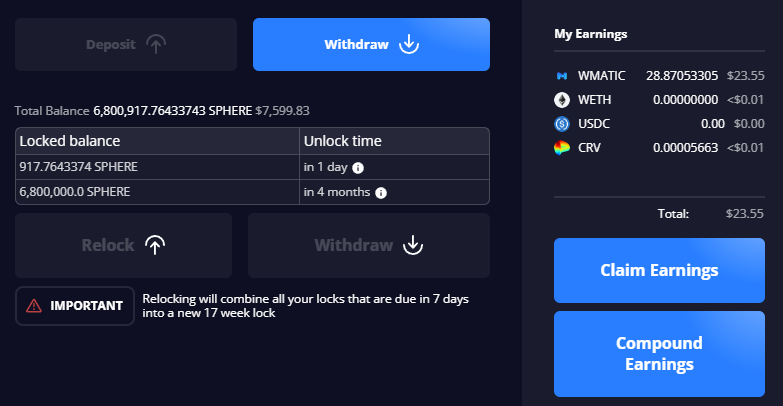 Can't wait for vSPHERE.

Here were my rewards for first 17 weeks of locking. 💰

Time for round 2. Refreshed, restocked and ready to rumble.⏰🥊