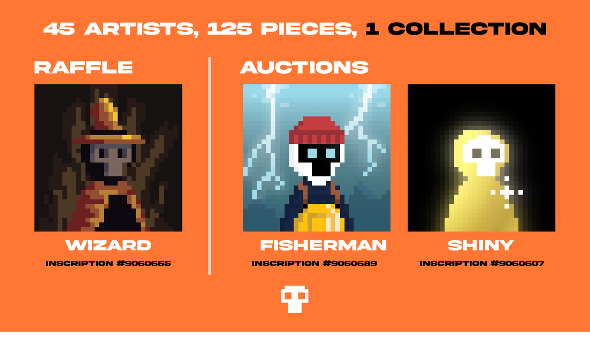 GHOST 🟧

Wizard by <a href="/PixeliusArt/">Pixelius</a>, Fisherman by @Rem_Artefact and Shiny by <a href="/Hazy_1337/">Hazy💜</a> 

Links below 👇
