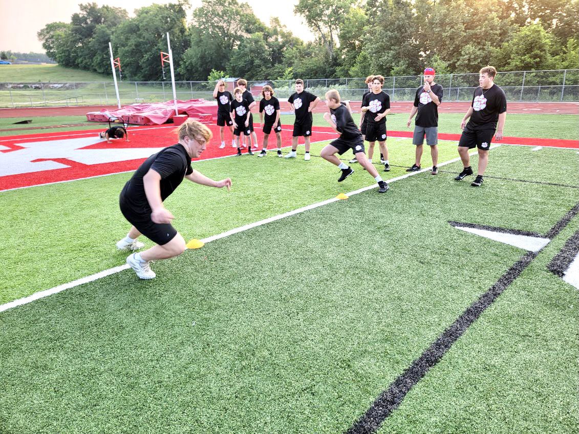 Great Day #2!!! 1-0!!!

Our guys are hungry and working for any challenges that come their way!!!
Rest, recover, film notes are up!!! 
Refine and advance…DMGB daily!!!
Summer goals can start to be posted in lockers tomorrow!!!

Trust the Process…ALL IN!!! 1-0!!!