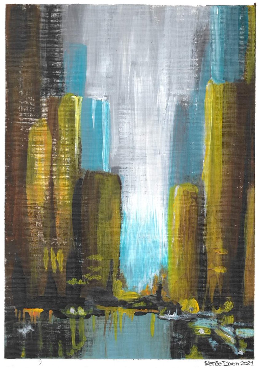 ReneeDixonArt's tweet photo. Abstract City 🏙
Let me know in the comments whether you see a city or a waterfall!! (Or something else??)
#MyArtWork #Art #Artist #Abstract #AbstractCity #AcrylicPaint #City #ArtistOnTwitter #RenéeDixonArt #LowVision #LowVisionArtist #VisuallyImpaired https://t.co/dQfE09lKRk