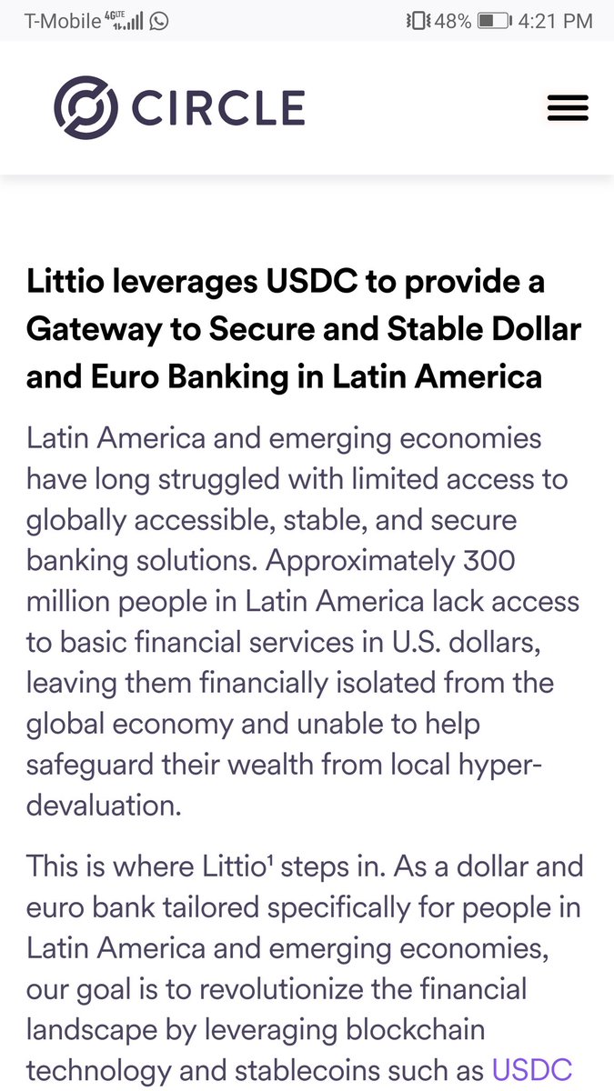 eamesa's tweet photo. @littioco @circle @jerallaire Bank bank bank banking banking bank...In an article authored by the "president of Littio, a neobank" https://t.co/G9ZqKKlZ75