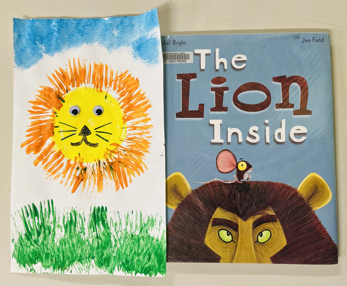 Safari Storytime: Roam Through Exciting Pages!
Tomorrow (6/7) at 10:30 am
Book: The Lion Inside by Rachel Bright
Craft: a fierce lion 🦁
Recommended for ages 3-5.
Please click here to register: tinyurl.com/48bhk2yn