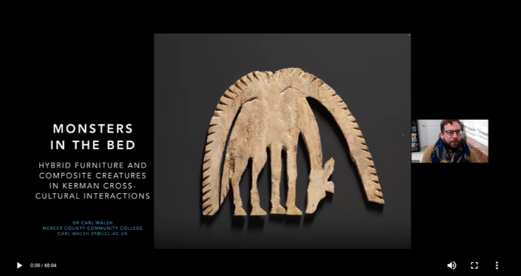 The recording of today's fantastic DiverseNile Seminar with a very inspiring lecture by Carl Walsh is now available - check it out, he offers deep insights into the wonderful word of #Kerma n furniture attesting to multiple international connections #Sudan #BronzeAge #Diplomacy