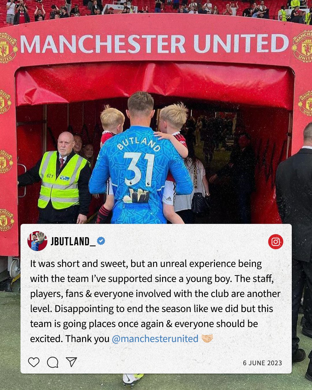 Manchester United on Twitter "Always a Red 🤝 ️ MUFC JackButland