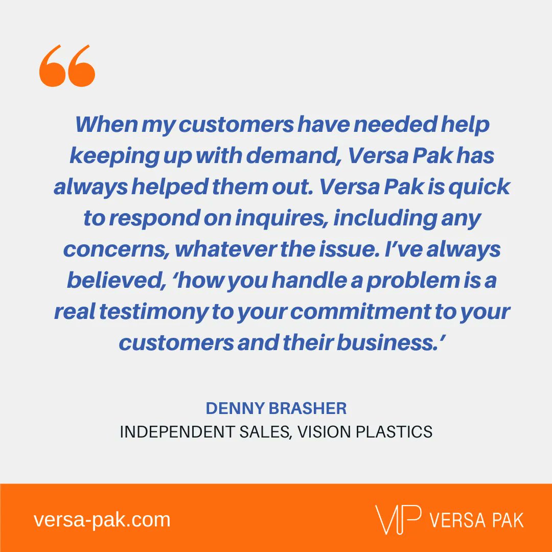 Versa_Pak's tweet photo. #TestimonialTuesday https://t.co/IeFppTDqZp
