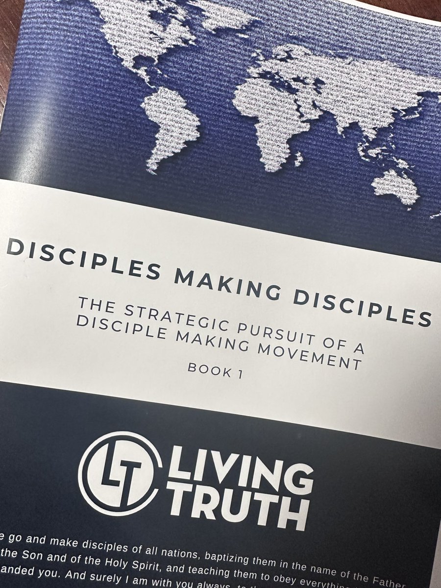 Met with these great guys today. Jeff Gray (left) has written one of the most practical disciple-making workbook tools I have seen &amp; seeing great life transformation at LTC. I strongly recommend (especially for D-groups). (Find out more: jeffgray@livingtruthchurch.com)