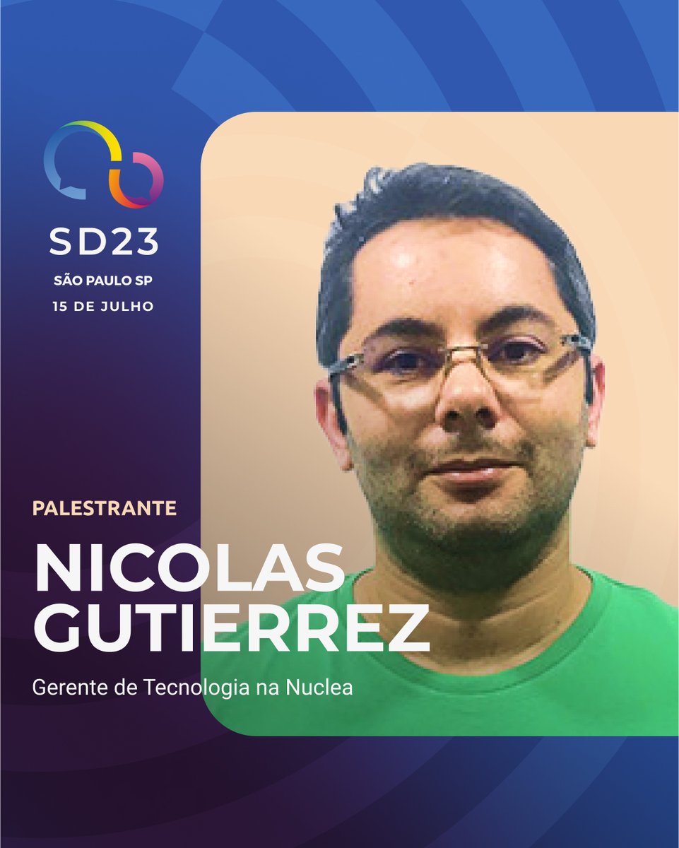 scrumdaybr's tweet photo. Estamos empolgados em anunciar a imperdível palestra "Agilidade na Prática do Portfólio ao Gemba" com o palestrante Nicolas Gutierrez.

Não perca essa oportunidade única de aprender e participar do Scrum Day Brazil 2023: https://t.co/FVQ4u2RTot https://t.co/aYmrxwgj7p