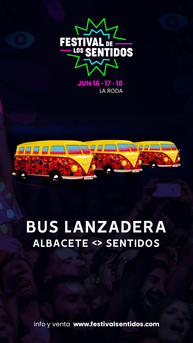 FdelosSentidos's tweet photo. SOLDOUT LANZADERA
El sexto y último se ha agotado en menos de 10 horas!!!
Gracias!
Nos vemos en #Sentidos23
#LaRoda <> #albacete
https://t.co/oWuNd2h8Iw https://t.co/JvpsrdPSMN