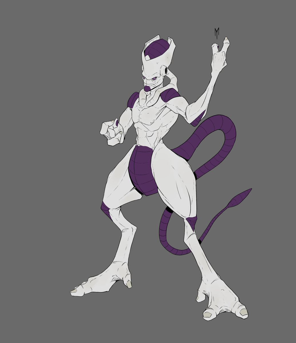 did a sketch of Mewtwo before a workout, and kind of liked the way it turned out.