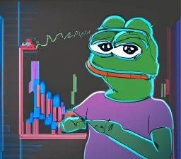 AIPepeToken's tweet photo. Pepe in his pre-AI days, was already showing signs of genius. Look at him crunching charts, envisioning a future where his own froggy self gets a tech upgrade! Fast forward to now, we've got AI Pepe ruling the meme kingdom! Revelations do come true. 
#MemeKing  #AIPepe #AIP $AIP https://t.co/1aWEa2EONk
