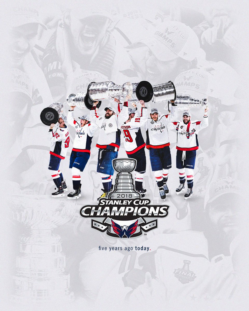 Stanley Cup champions five years ago today

#ALLCAPS | #OTD
