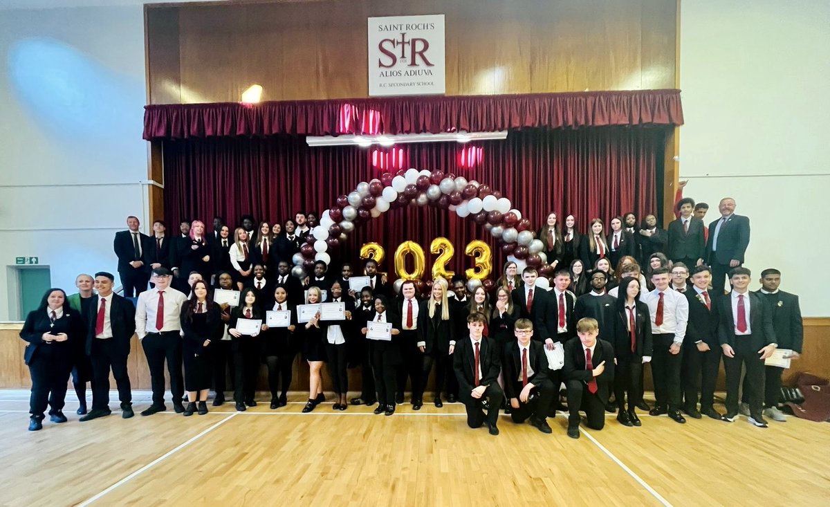 Graduation 2023. Lovely evening with our S6 leavers!