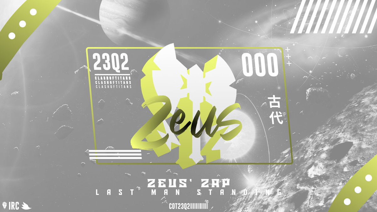 It's been a while since I've done a COT post, but here is the last tournament that will happen during COT, ZEUS! Zeus is a battle royale inspired tournament where 64 players battle out in a 10 round elimination format. The last man standing after 10 rounds, wins!