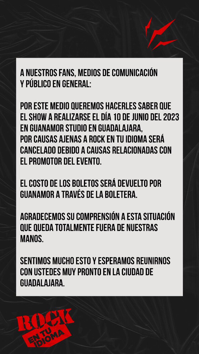 Que tristeza! Nomas no se me hace tocar en Guadalajara!!