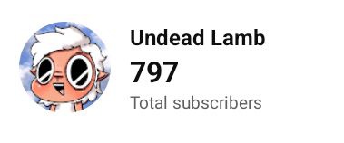 Almost at 800 subs. It would be much appreciated if some lovely people checked out my channel?

🔗 youtube.com/@Undead_Lamb

#artist #youtube #digitalartist #procreateartist #animator #youtubeanimator