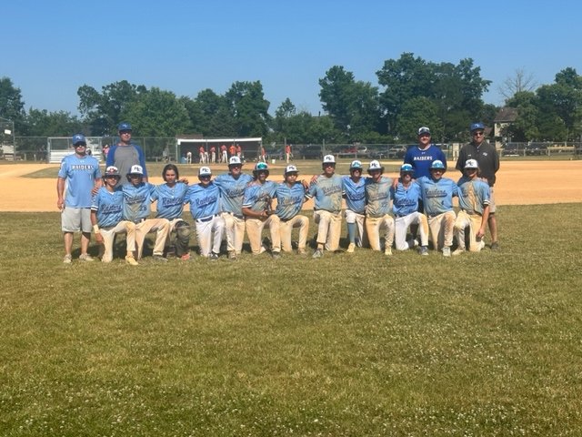 The Raiders 15U White team brought home another championship at the 2023 Armed Forces Slugfest (Navy Cross). These young men played hard all weekend outscoring their opponents in the elimination round 21 -  8.  An amazing group of hardworking young men. GO RAIDERS!