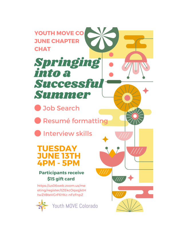 Join us on June 13th for our monthly chapter chat!  conta.cc/3WQ6ALz