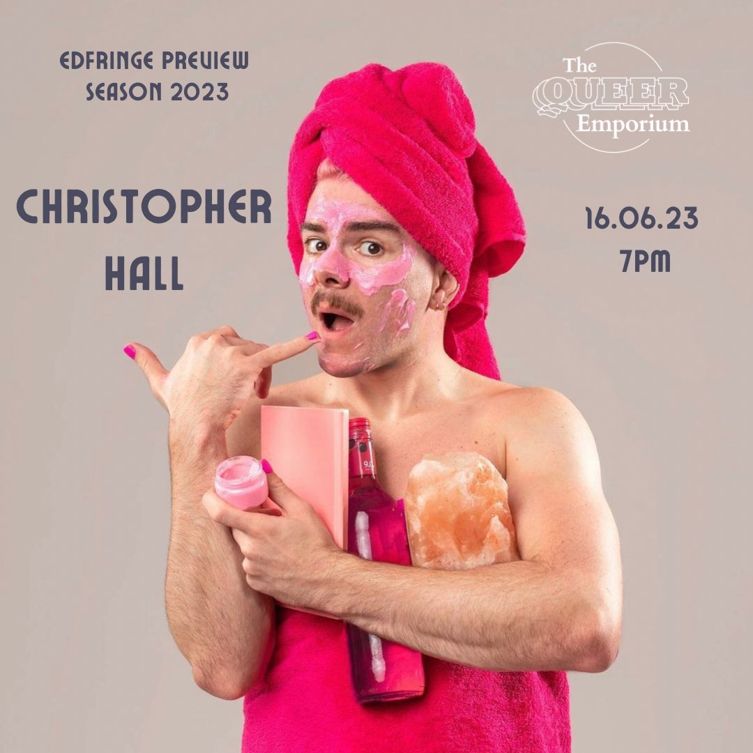 🏳️‍🌈 🏳️‍⚧️ Edinburgh Comedy Previews: @iampriyahall and Christopher Hall 20:00-22:00, 16/06/23 // @EnbysClub