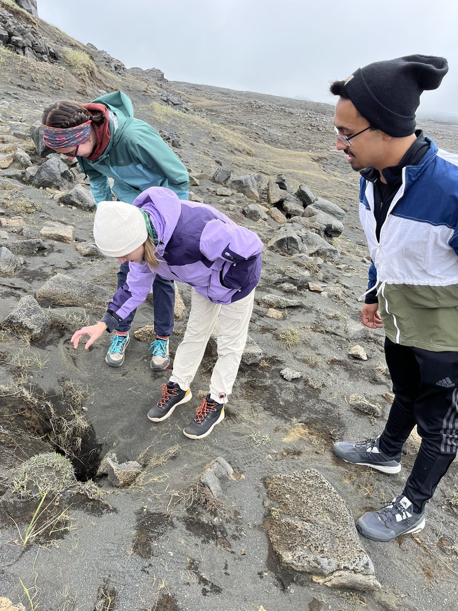 UNLGeography's tweet photo. Day 2 | #GeographyFieldTour

🌋 Bridge Between Continents (#NorthAmericanPlate #EurasianPlate)
🌋@VisitReykjanes #geothermal park
🌋 Fagradalsfjall eruptions: #Geldingadalur &amp; #Meradalur https://t.co/WGntf6TWAJ