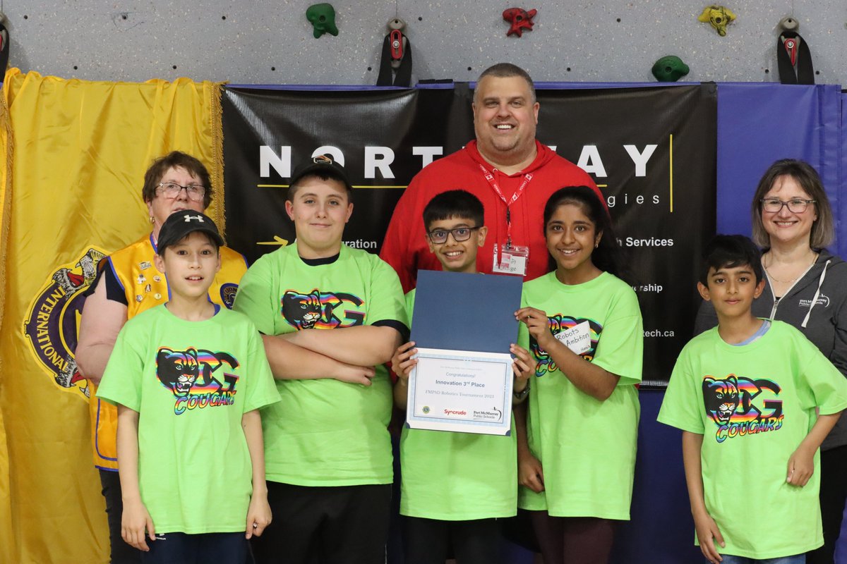 Fort McMurray Public School Division (@fmpsd) on Twitter photo On June 3rd, the highly anticipated 10th Annual FMPSD Robotics Tournament took place, providing an exciting opportunity for 213 elementary and junior high students to showcase their STEM skills.
To read more: bit.ly/3qyHO6M
<a href="/annaleeskinner/">Annalee Nutter</a> <a href="/FMPSDTech/">Tech Dept FMPSD</a>
#FMPSD #YMM #RMWB On June 3rd, the highly anticipated 10th Annual FMPSD Robotics Tournament took place, providing an exciting opportunity for 213 elementary and junior high students to showcase their STEM skills.
To read more: bit.ly/3qyHO6M
<a href="/annaleeskinner/">Annalee Nutter</a> <a href="/FMPSDTech/">Tech Dept FMPSD</a>
#FMPSD #YMM #RMWB