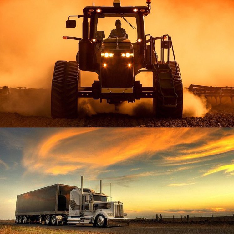 If you ate today, thank a farmer.
If you bought food today, thank a trucker.  

#NoFarmersNoFood
#NoTruckersNoFood