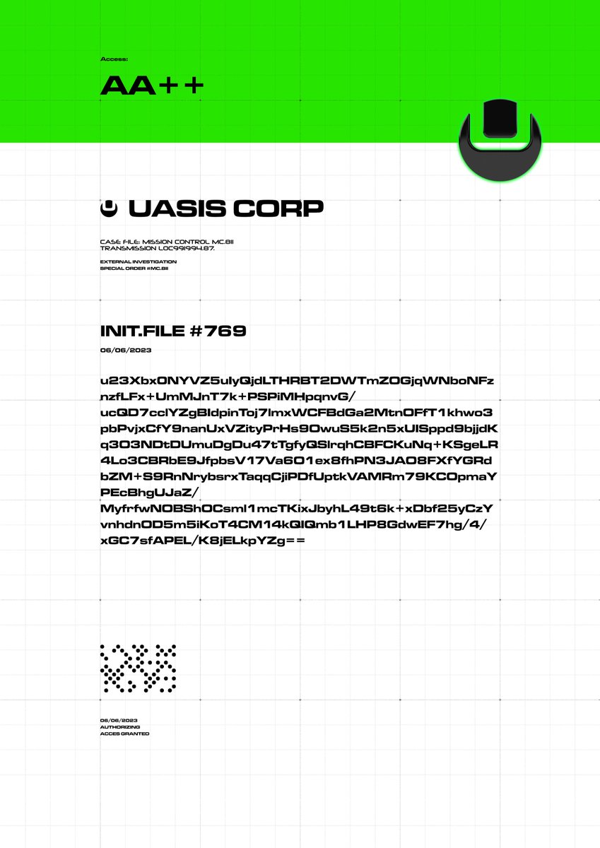 MISSION 5. SUPREME KNOWLEDGE / LEVEL 🟢 SATUS: OPEN

Corporation is the key.

Please enter the Discord to join the competition. Good luck, everyone.

#uasis #thegame