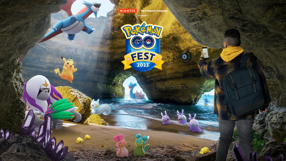 #PokemonGOFest2023 Global attendees will have the chance to encounter these gems for the first time! 🤩

✨Shiny Goomy
✨Shiny East Sea Shellos
✨Shiny West Sea Shellos
✨Shiny Joltik
✨Shiny Oranguru

pokemon-go.onelink.me/nBRb/g4wp8qns