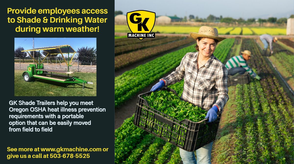 gk_machine's tweet image. Beat the heat and stay ahead of the curve with GK Machine's Shade Trailers - your partner in meeting OSHA compliance for worker safety. Visit gkmachine.com today for more info! #GKMachine #WorkerSafety #OSHACompliant #ShadeTrailer