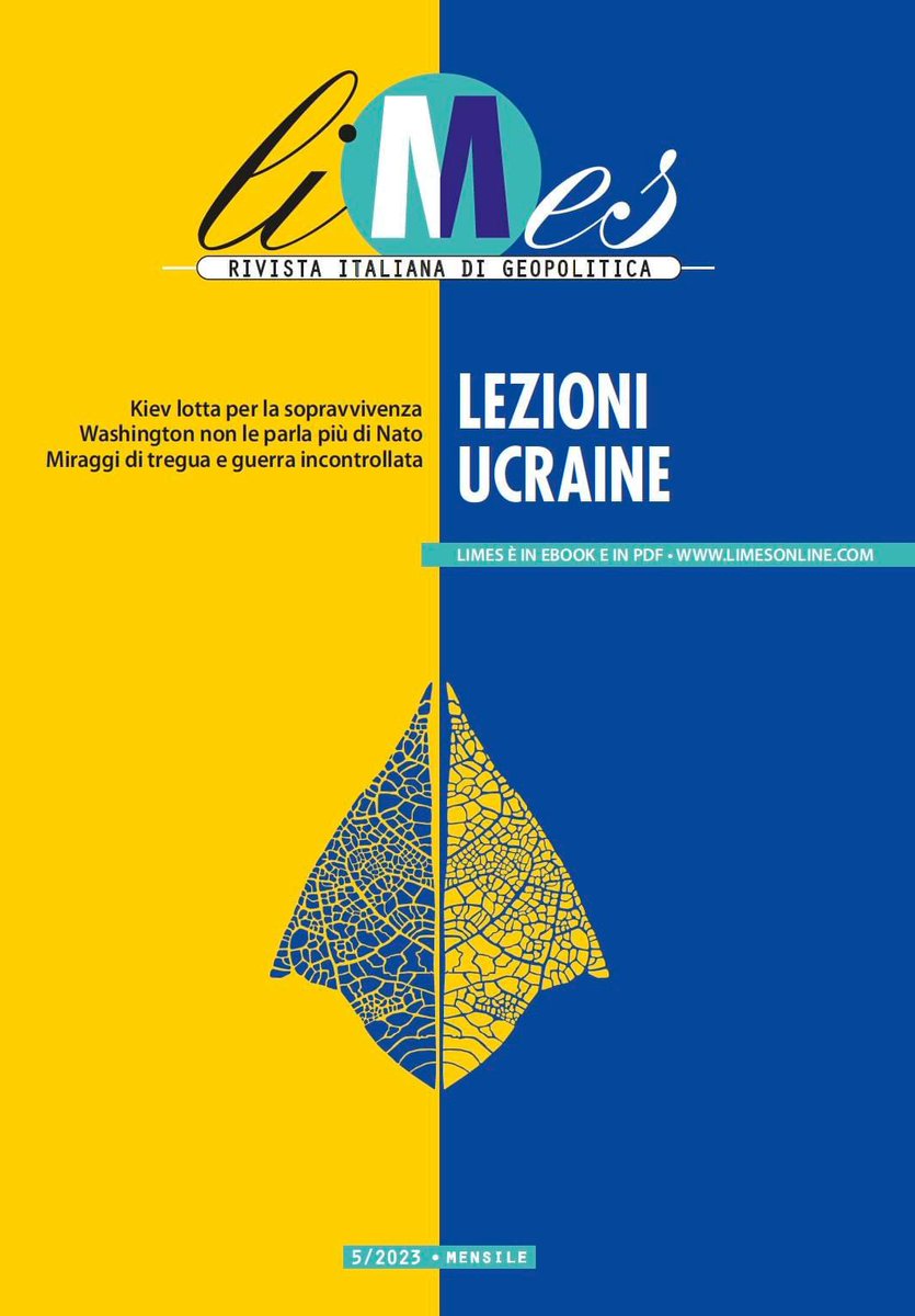 Martedì 13 giugno uscirà il nuovo volume di Limes LEZIONI UCRAINE ecco in anteprima la cover <a href="/limesonline/">Limesonline</a>