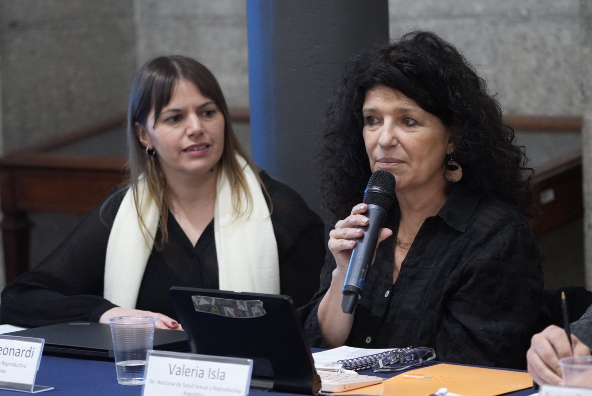 UNFPAargentina's tweet photo. 👉 Fue en el marco de los 10 años del #ConsensoDeMontevideo, donde se presentaron los avances y analizaron los desafíos en los países de la región.

✅ El evento llegó por segunda vez a Argentina y se realizó por primera vez después de la pandemia https://t.co/IRM3UySCdc