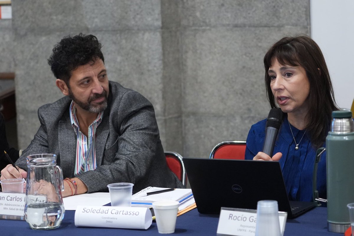 UNFPAargentina's tweet photo. 👉 Fue en el marco de los 10 años del #ConsensoDeMontevideo, donde se presentaron los avances y analizaron los desafíos en los países de la región.

✅ El evento llegó por segunda vez a Argentina y se realizó por primera vez después de la pandemia https://t.co/IRM3UySCdc