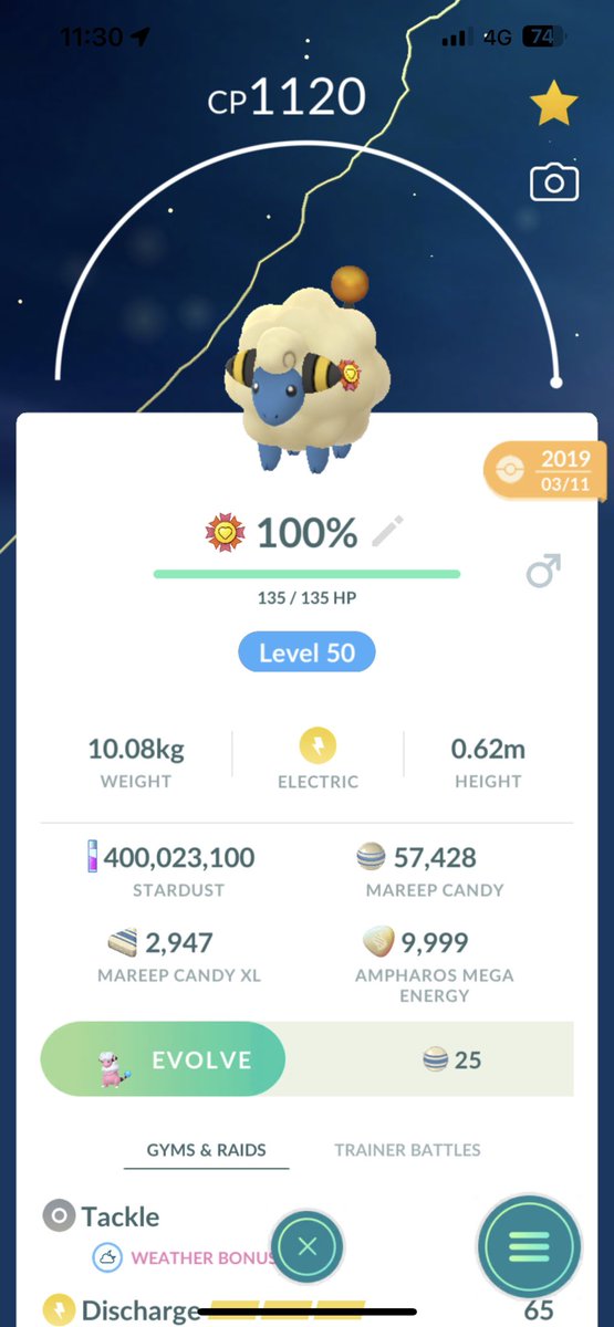 400 million stardust 🥳 💪🏻 

#PokemonGO