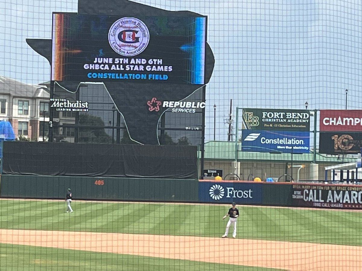 Had an amazing time playing one last time for <a href="/Fulshear_Bsball/">Charger Baseball</a> at the <a href="/HTXAreaBaseball/">Greater Houston Baseball Coaches Association</a> All-Star game today! Felt good to play with the boys again. <a href="/GarretNedd/">Garret Nedd</a> <a href="/collincobb9/">collin cobb</a> <a href="/ArroyosLane/">Lane Arroyos</a>